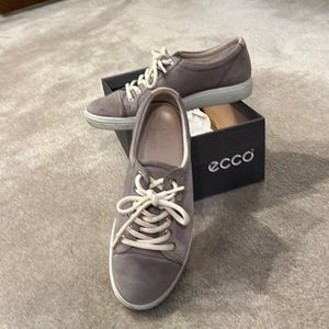 Grey Ecco sneakers. Size 8.5. Minimal wear